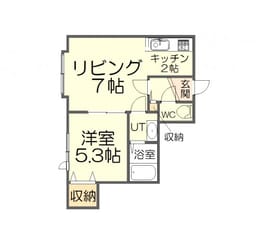 エピック発寒の物件間取画像